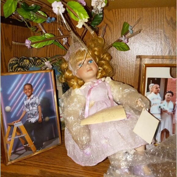 COPY - Collectors Antique porcelain doll (1990-2005) - Picture 3 of 16